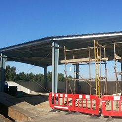 Pre-engineered Building Fabrication and Installation at Uch Power Plant-3