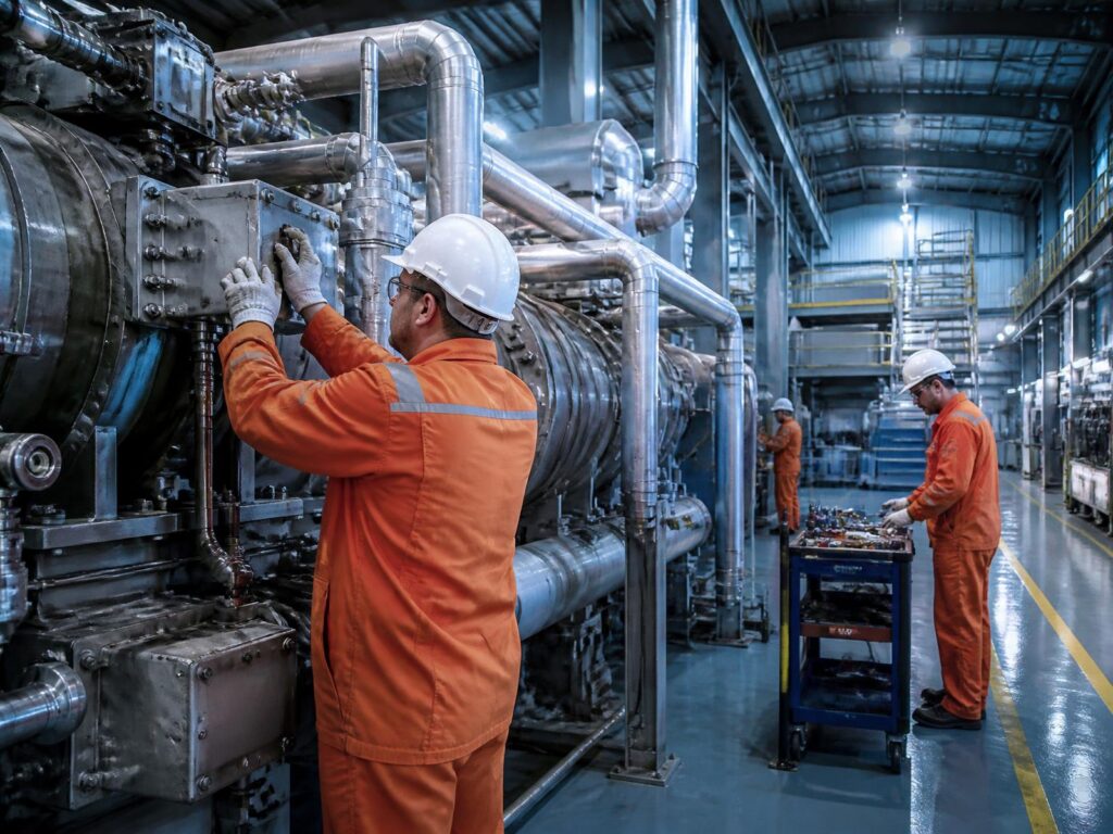 Uch Power Plant: O&M Support: General maintenance, HVAC & manpower